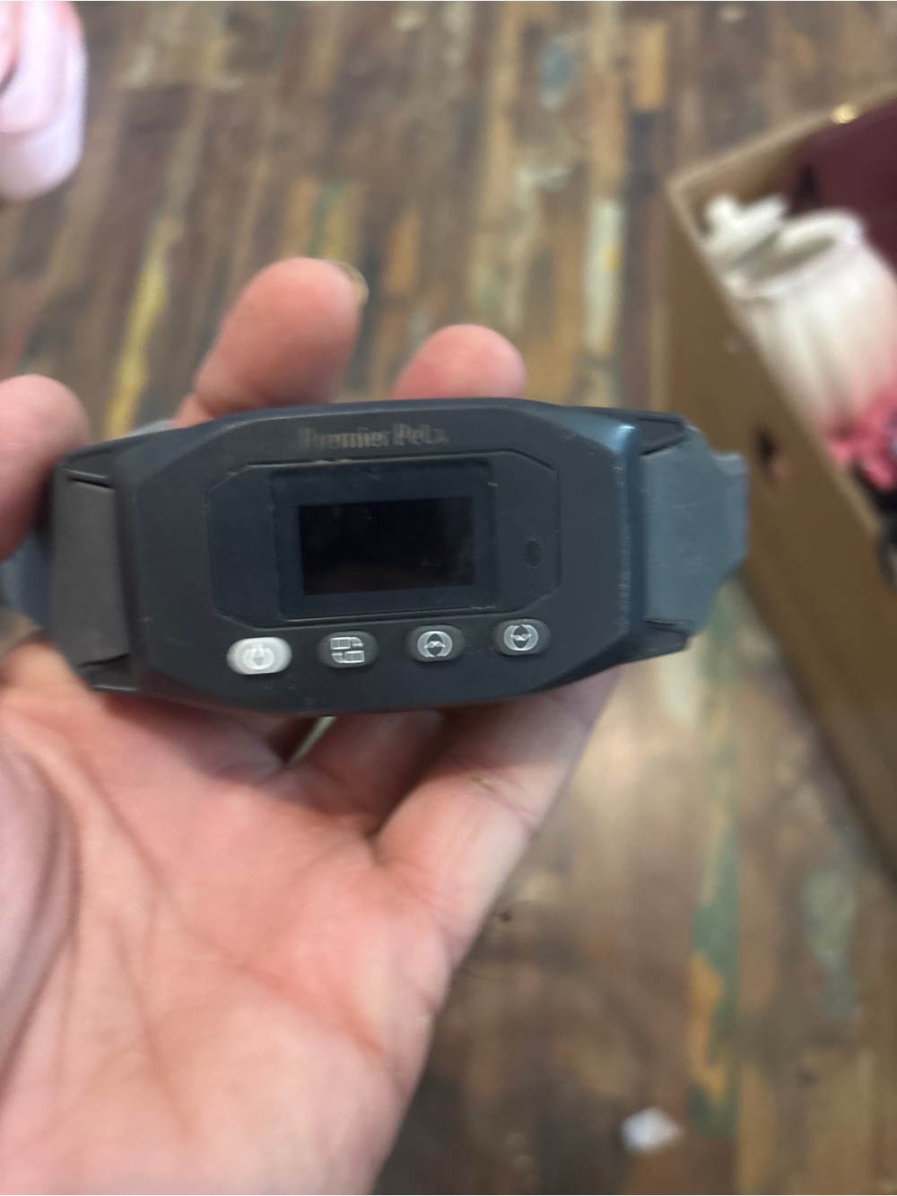 Premier Black Pet Activity Tracker Watch